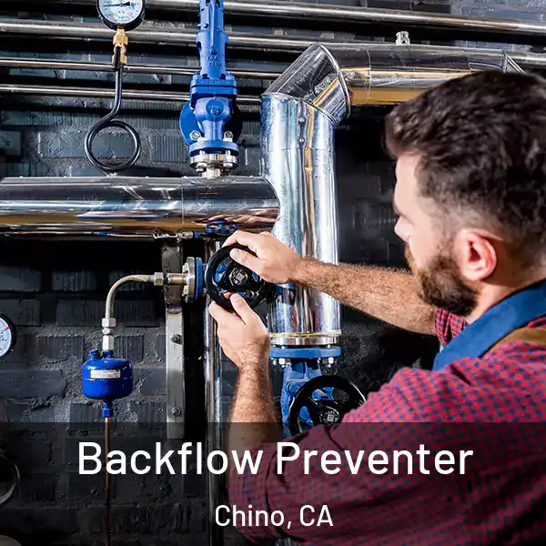  Backflow Preventer Chino, CA