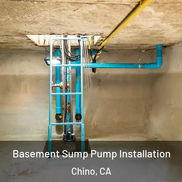  Basement Sump Pump Installation Chino, CA