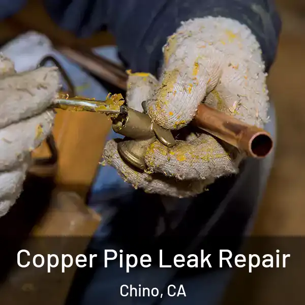  Copper Pipe Leak Repair Chino, CA