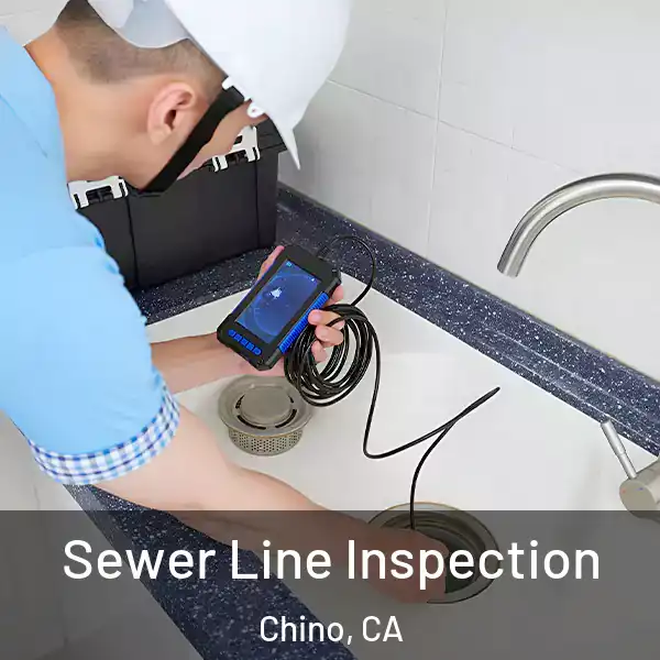  Sewer Line Inspection Chino, CA