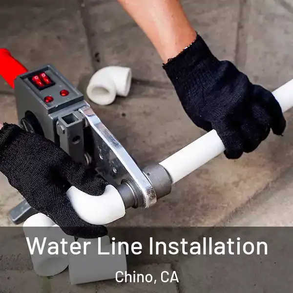  Water Line Installation Chino, CA