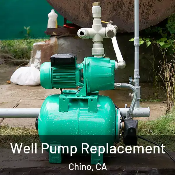  Well Pump Replacement Chino, CA